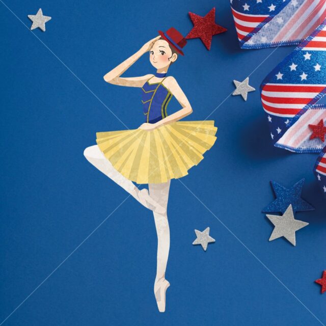 イラストを描かせて頂きました🎨
バレエ関係はアドバイスを頂きながら自分で描く事が多いです🩰
#バレエ #イラスト #スターズアンドストライプス